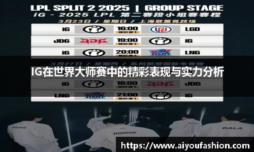 IG在世界大师赛中的精彩表现与实力分析